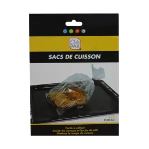 Sacs de cuisson 25x38cm x10 unités - CHIKI PAK