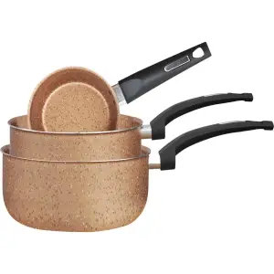 3 casseroles Granita 14cm+ 18cm+ 22cm