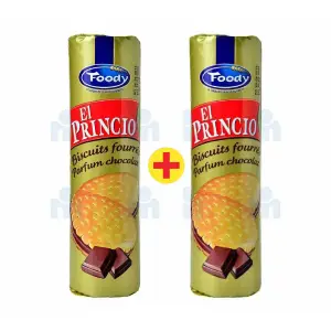 Biscuits fourrés au chocolat 2 paquets x 245g -50% sur le 2ème - EL PRINCIO