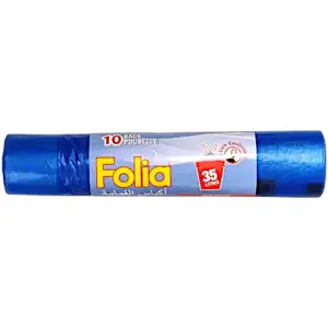 Sacs poubelle 10 unités x 30L - FOLIA