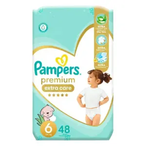 Couches Bébé Premium taille 6 (16+Kg) x48 unités - PAMPERS