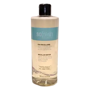 Eau micellaire tout type de peau 400mL - SOFRESH