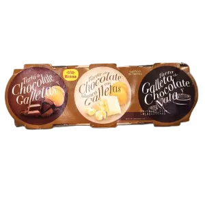 Crème dessert premium cakes assortiment 3x70g - REINA