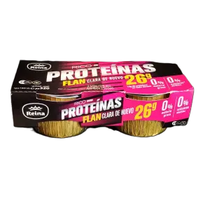 Flan riche en protéines 2x160g - REINA