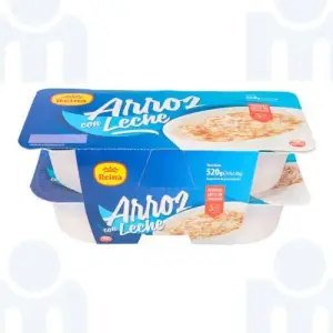 Crème dessert riz au lait sans gluten 4x130g - REINA