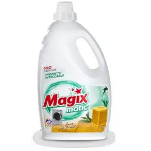 Lessive liquide Matic au savon de marseille 5L - MAGIX