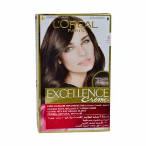 Coloration cheveux 4 châtain - EXCELLENCE CRÈME