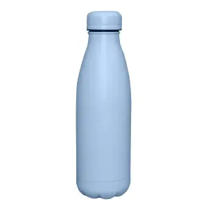 Bouteille isotherme inox double paroi bleue 500ml
