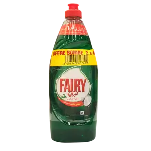 Liquides vaisselles concentré citron 2x650ml - FAIRY