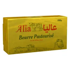 Beurre 82% mg doux 180g - ALIA