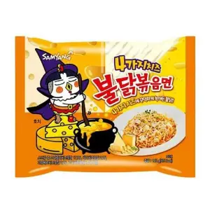Nouilles piquantes au poulet et aux quatres fromages 145g - SAMYANG