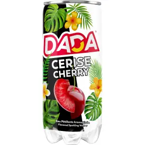 Eau Pétillante aromatisée à la cerise 330ml - DADA