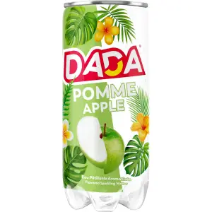 Eau Pétillante aromatisée à la pomme 330ml - DADA