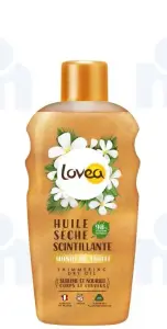 Huile sèche scintillante Monoï de Tahiti 150ml - LOVEA