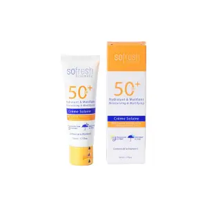 Crème solaire SPF 50+ 50ml - SOFRESH
