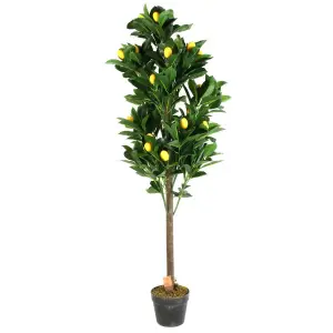 Plante artificielle citronnier 120cm