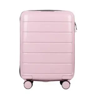 Valise Sydney à base PP 50cm rose petite