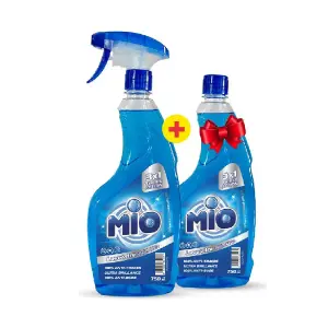 Spray lave vitres 750ml + recharge 750ml - MIO