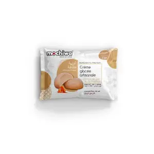 Mochiwa classic crème glacée enrobée de pâte de riz caramel fleur de sel 35g