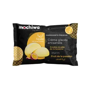 Mochiwa signature crème glacée enrobée de pâte de riz fruit de la passion 35g