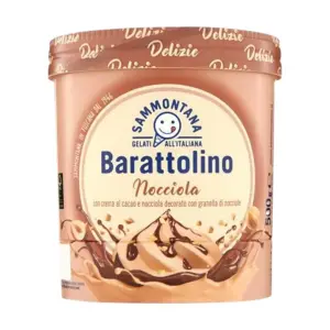 Sammontana pot de glace Nocciola Barattolino 800ml