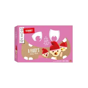 Thiriet Figg's bâtonnets de glace saveur vanille/fraise 8x60ml