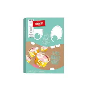 Thiriet pot de glace vanille fraise 12x60ml