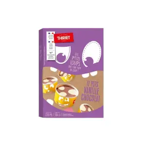 Thiriet pot de glace vanille chocolat 12x60ml
