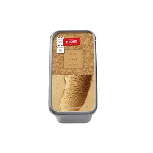 Thiriet bac de crème glacée café 1L