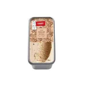 Thiriet bac de crème glacée praliné noisette avec éclats de noisette 900ml