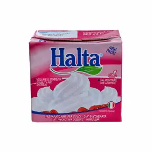 Crème végétale pâtissière 50cl - HALTA