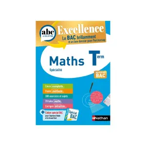 Abc bac excellence maths terminale