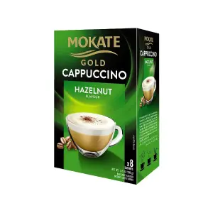 Café gold cappuccino saveur noisette x8 sachets - MOKATE