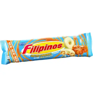 Biscuits au caramel salé et au chocolat blanc 120g - FILIPINOS