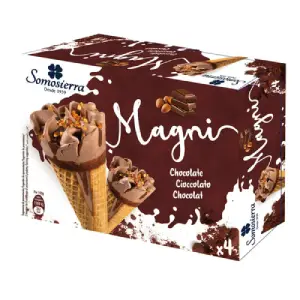 Somosierra cônes de glace Magni chocolat 4x120ml