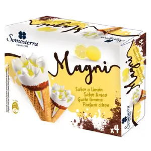 Somosierra cônes de glace Magni lemon 4x120ml