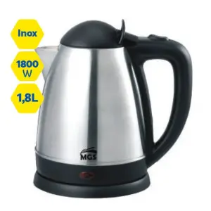 Bouilloire en inox 1,8L 1800W EK0124A - MGS