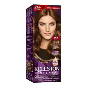 Coloration intense châtain doré cuivré Wella 305/4 - KOLESTON