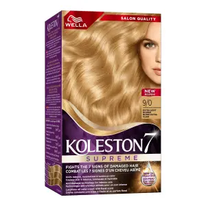 Coloration blond extra clair Wella 9/0 - KOLESTON