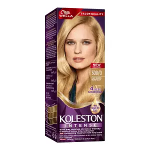 Coloration intense blond clair Wella 308/0 - KOLESTON