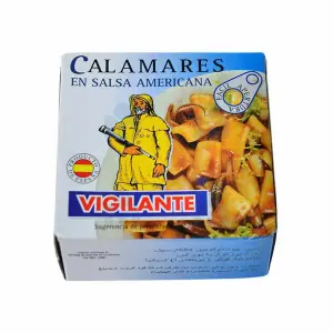 Calamars en morceaux à la sauce américaine 80g - VIGILANTE