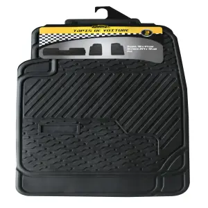 Tapis PVC 3 pièces 5,20 Kg noir YHA1313A