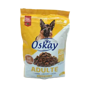 Croquettes à la volaille pour chien adulte 1Kg - OSKAY
