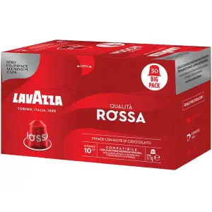 Capsules de café aluminium Rossa x30 unités - LAVAZZA