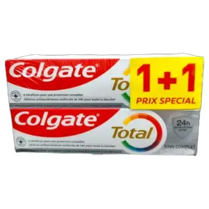 Dentifrice soin complet 2x75ml - COLGATE
