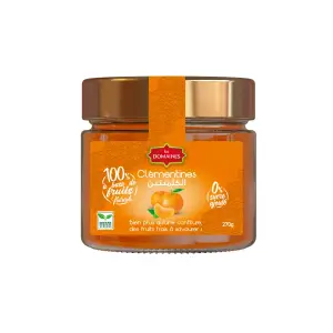 Confiture extra clémentine 270g - LES DOMAINES