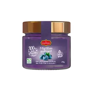 Confiture extra myrtilles 270g - LES DOMAINES