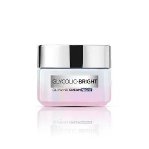 Crème nuit Glycolic-Bright soint éclat à base d’acide glycolique 50ml - L'ORÉAL
