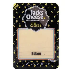 Fromage edam en tranches 100g - JACKS CHESSE