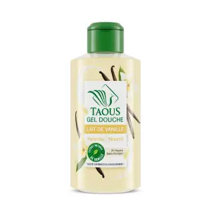 Gel douche au lait de vanille 250ml - TAOUS